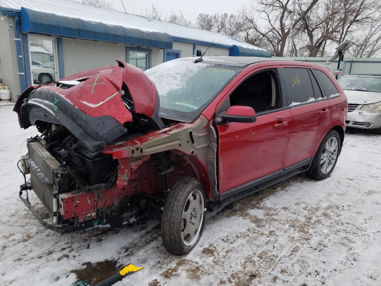 Photo 2 from auction – 2012 FORD EDGE SEL with VIN 2FMDK3J96CBA53097