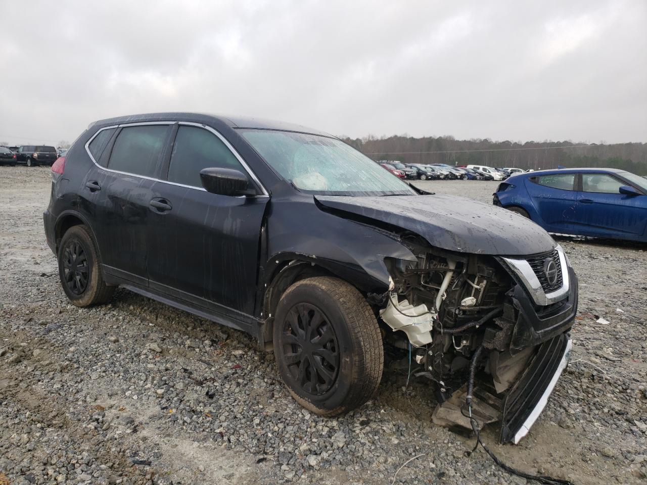 NISSAN ROGUE S 2018 with VIN KNMAT2MT7JP504355 - Photo from auction