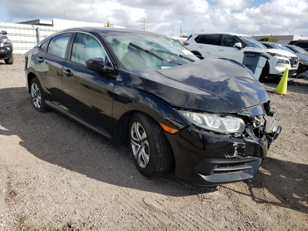 HONDA CIVIC LX 2016 with VIN 19XFC2F54GE041913 - Photo from auction