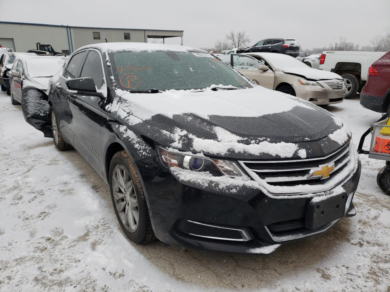 CHEVROLET IMPALA LT 2017 with VIN 2G1105S34H9169618 - Photo from auction