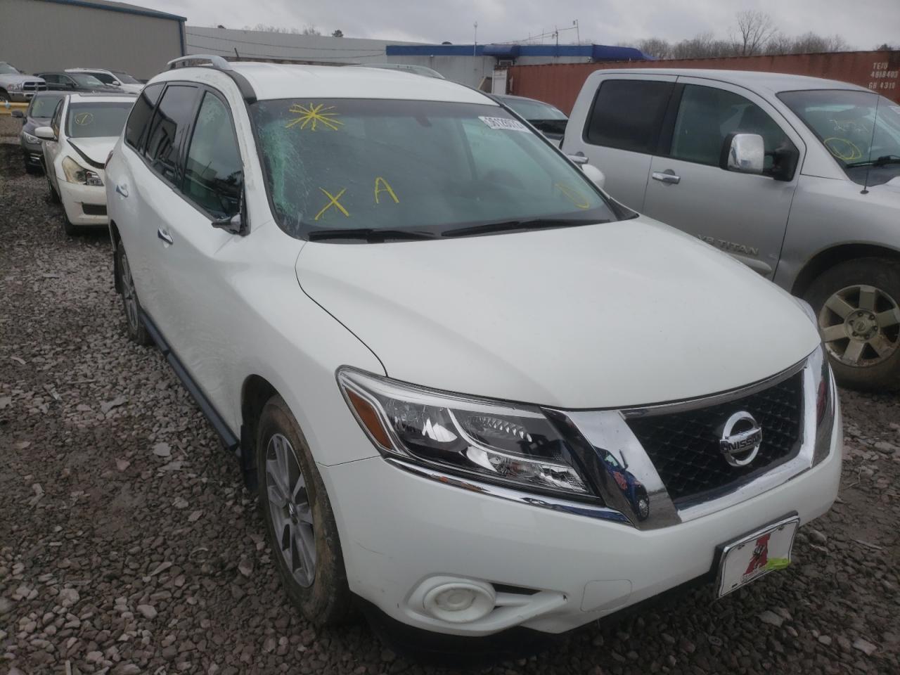 NISSAN PATHFINDER 2015 with VIN 5N1AR2MNXFC659881 - Photo from auction