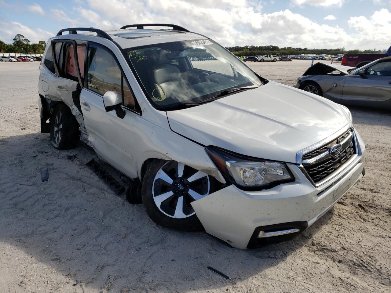SUBARU FORESTER 2018 with VIN JF2SJAJC1JH404286 - Photo from auction