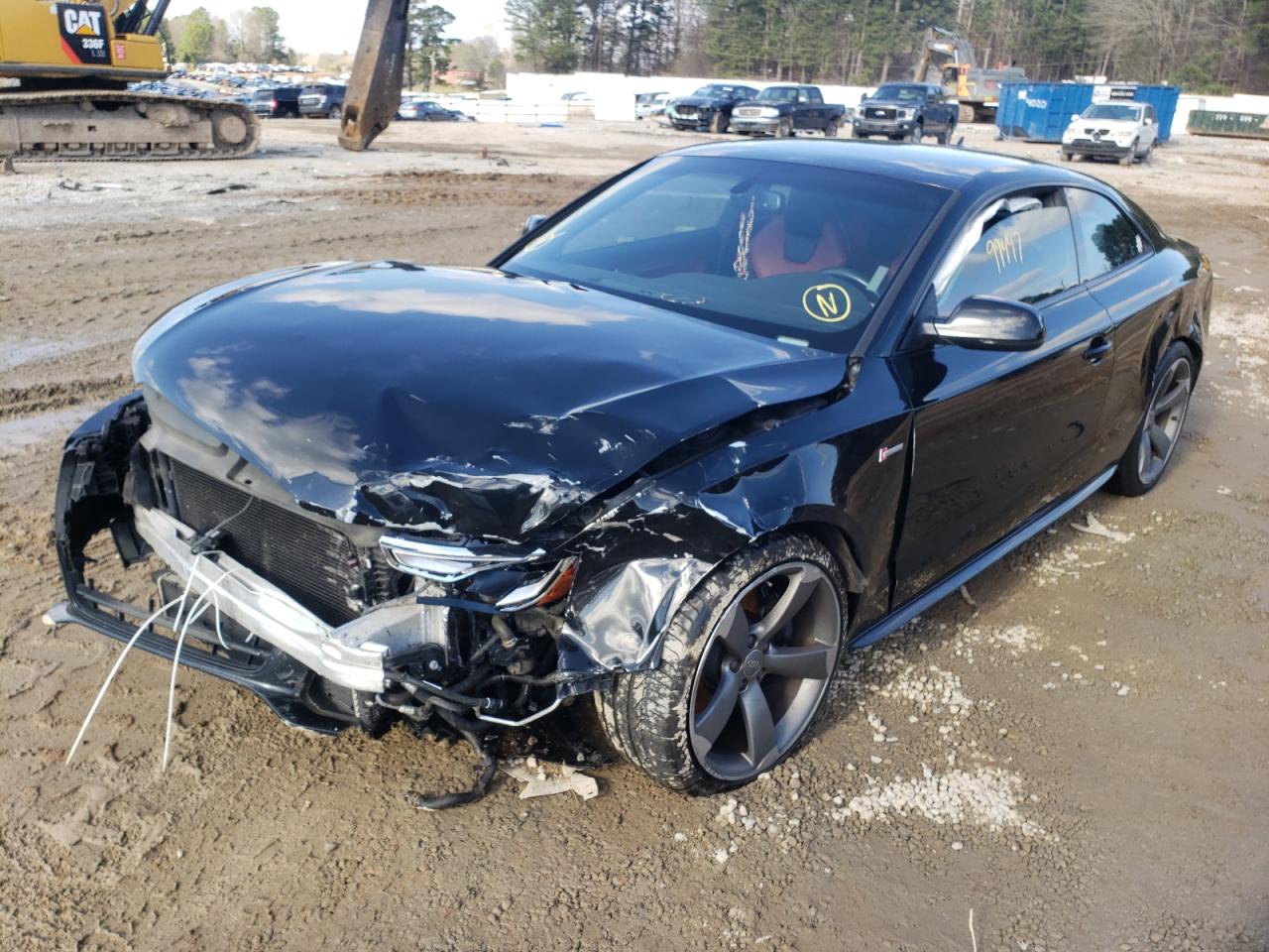 Photo 2 from auction – 2015 AUDI S5 PREMIUM with VIN WAUGGAFR8FA028652