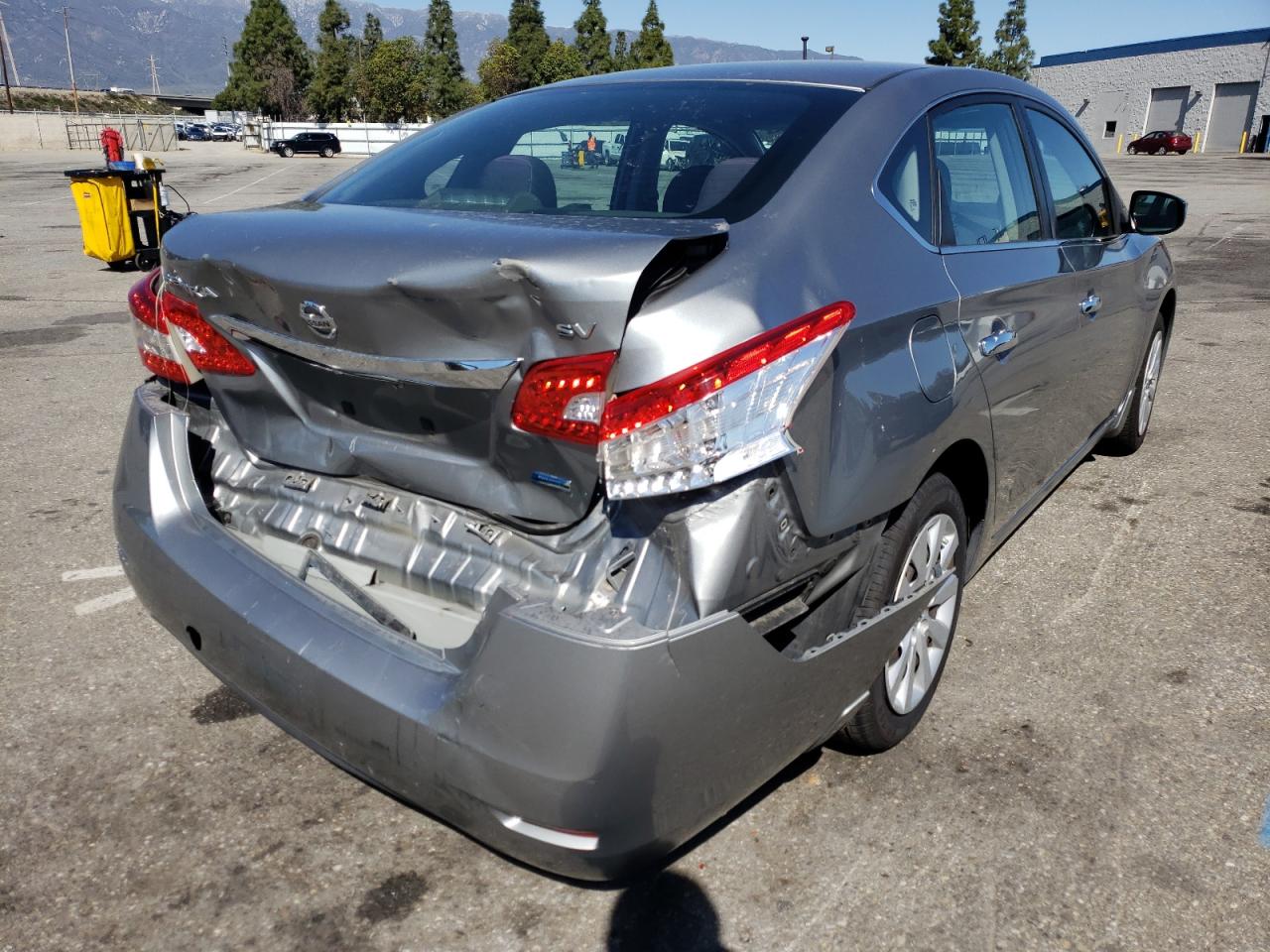 Photo 4 from auction – 2014 NISSAN SENTRA S with VIN 3N1AB7AP7EY284486