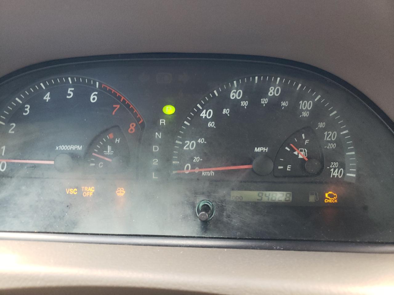 Photo 8 from auction – 2003 TOYOTA CAMRY LE with VIN 4T1BF30K73U548239