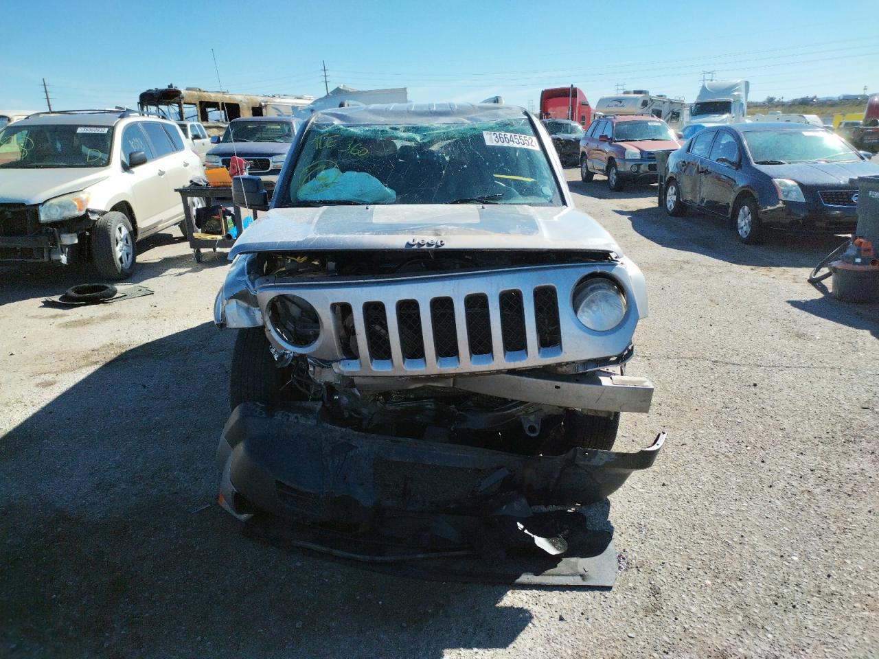 Photo 9 from auction – 2016 JEEP PATRIOT SP with VIN 1C4NJPBA5GD602154