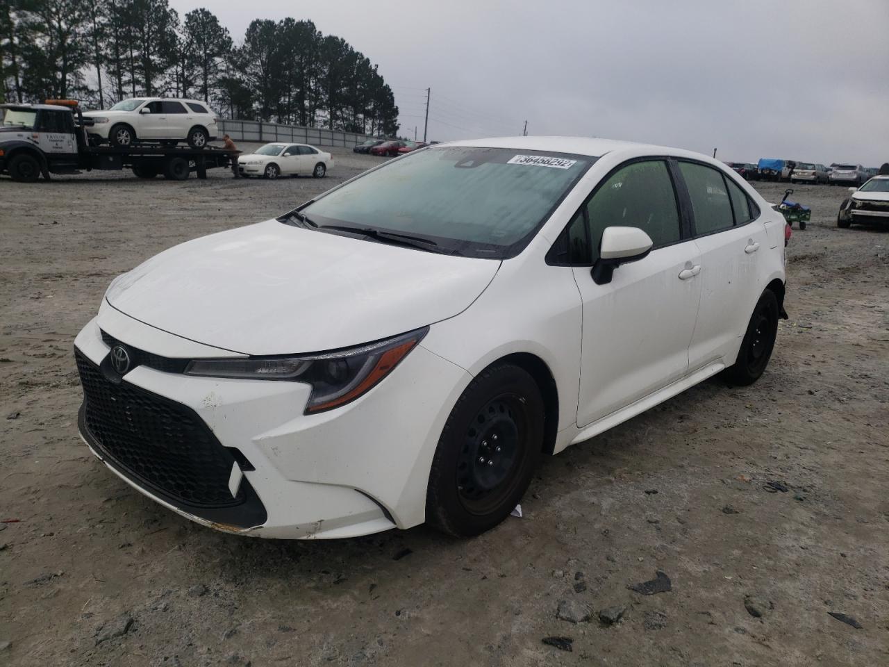 Photo 2 from auction – 2021 TOYOTA COROLLA LE with VIN JTDEPMAE9MJ177343