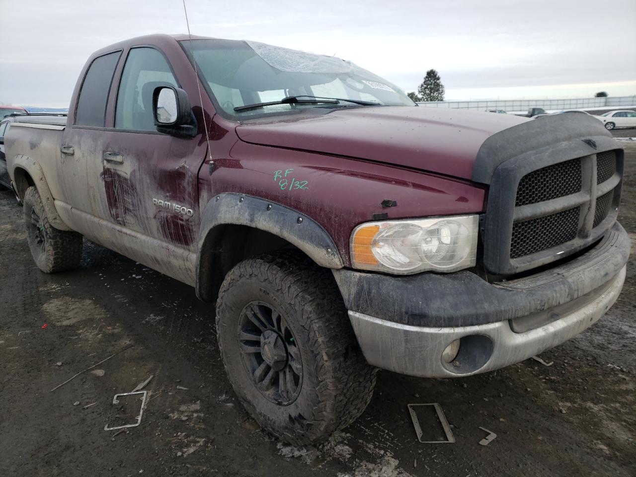 DODGE RAM 1500 S 2003 with VIN 1D7HU18DX3S302110 - Photo from auction