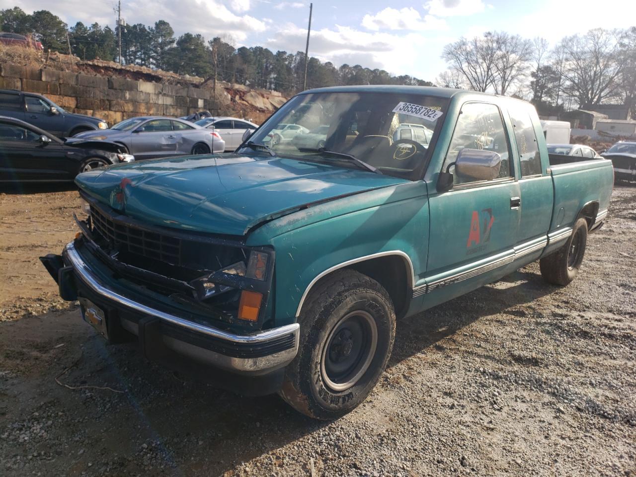 Photo 2 from auction – 1993 CHEVROLET SILVERADO with VIN 2GCEC19Z7P1167068