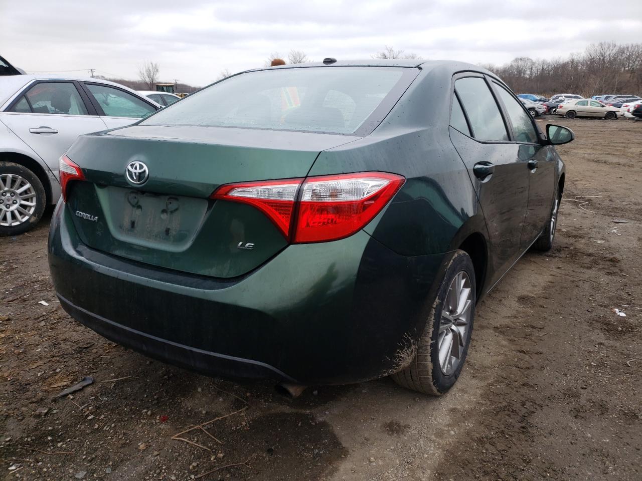 Photo 4 from auction – 2015 TOYOTA COROLLA L with VIN 2T1BURHE6FC324649