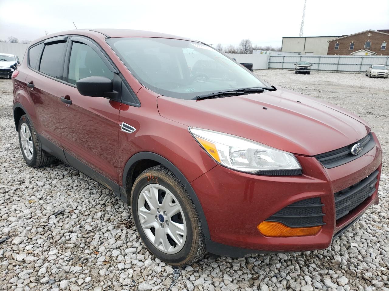 FORD ESCAPE S 2016 with VIN 1FMCU0F7XGUA43622 - Photo from auction