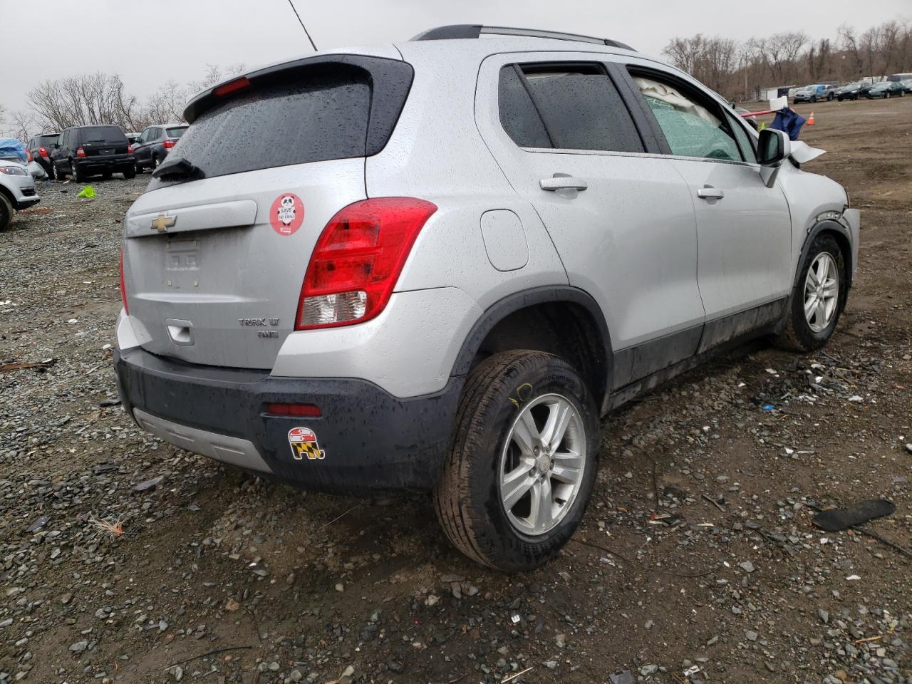 Photo 4 from auction – 2016 CHEVROLET TRAX 1LT with VIN 3GNCJPSB9GL215592
