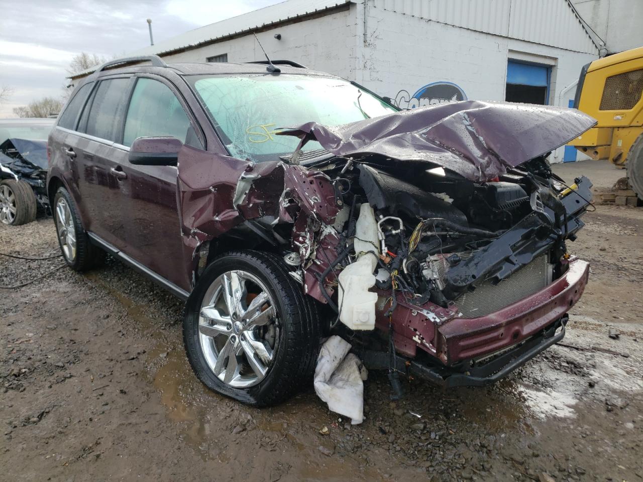 FORD EDGE LIMIT 2011 with VIN 2FMDK3KC9BBB20980 - Photo from auction