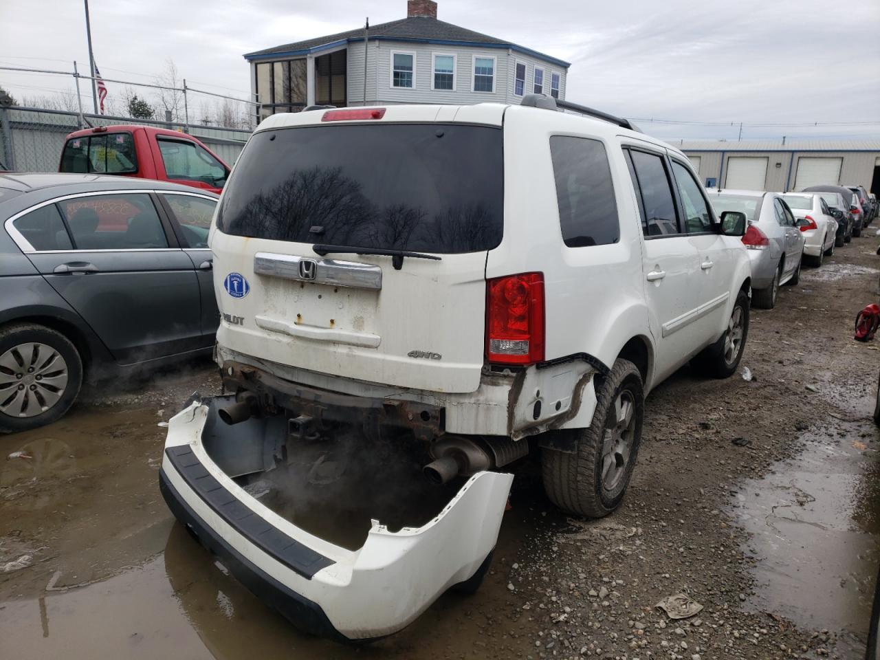 Photo 4 from auction – 2010 HONDA PILOT EXL with VIN 5FNYF4H51AB004084