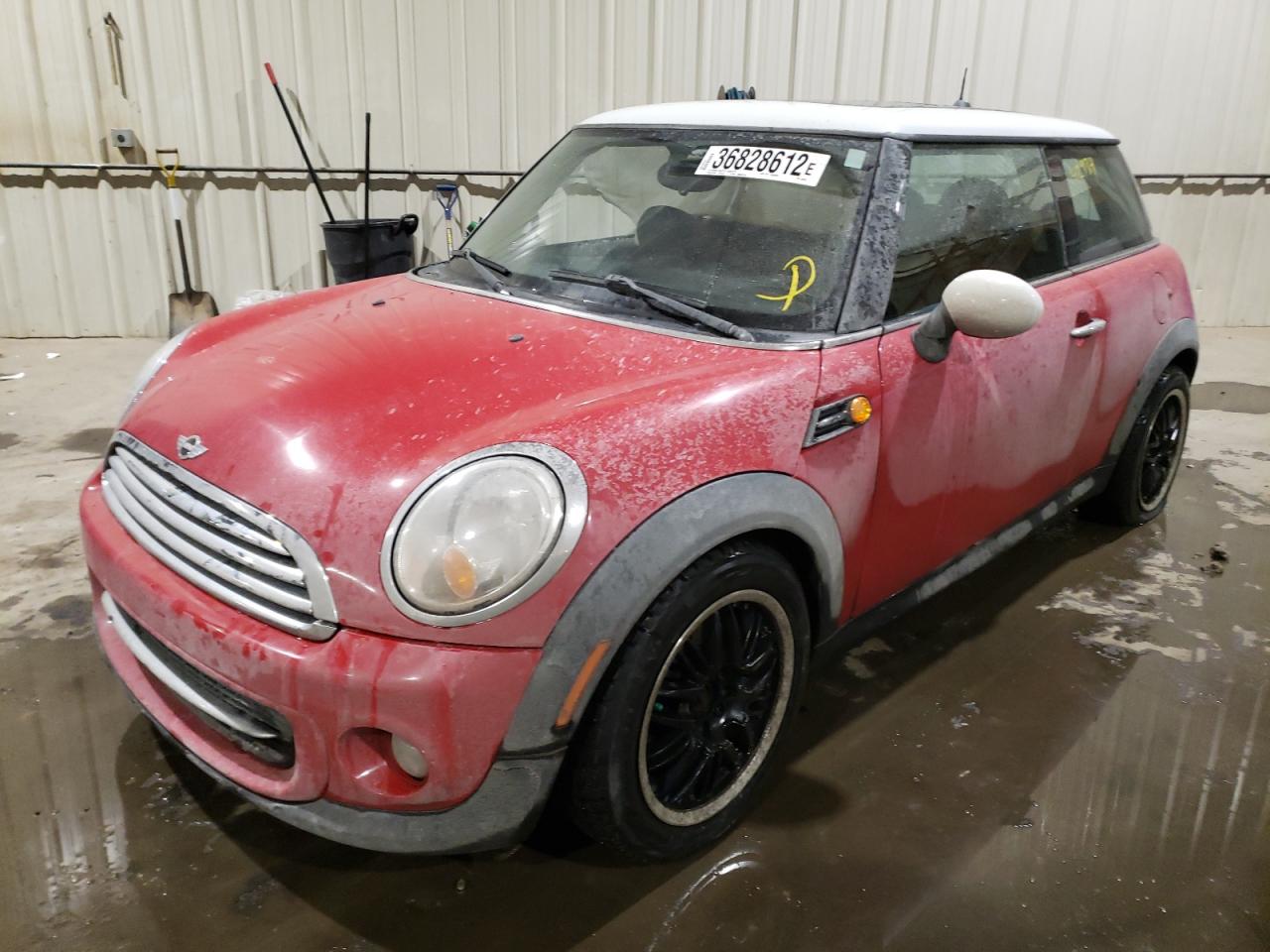 Photo 2 from auction – 2013 MINI COOPER with VIN WMWSU3C55DT544033