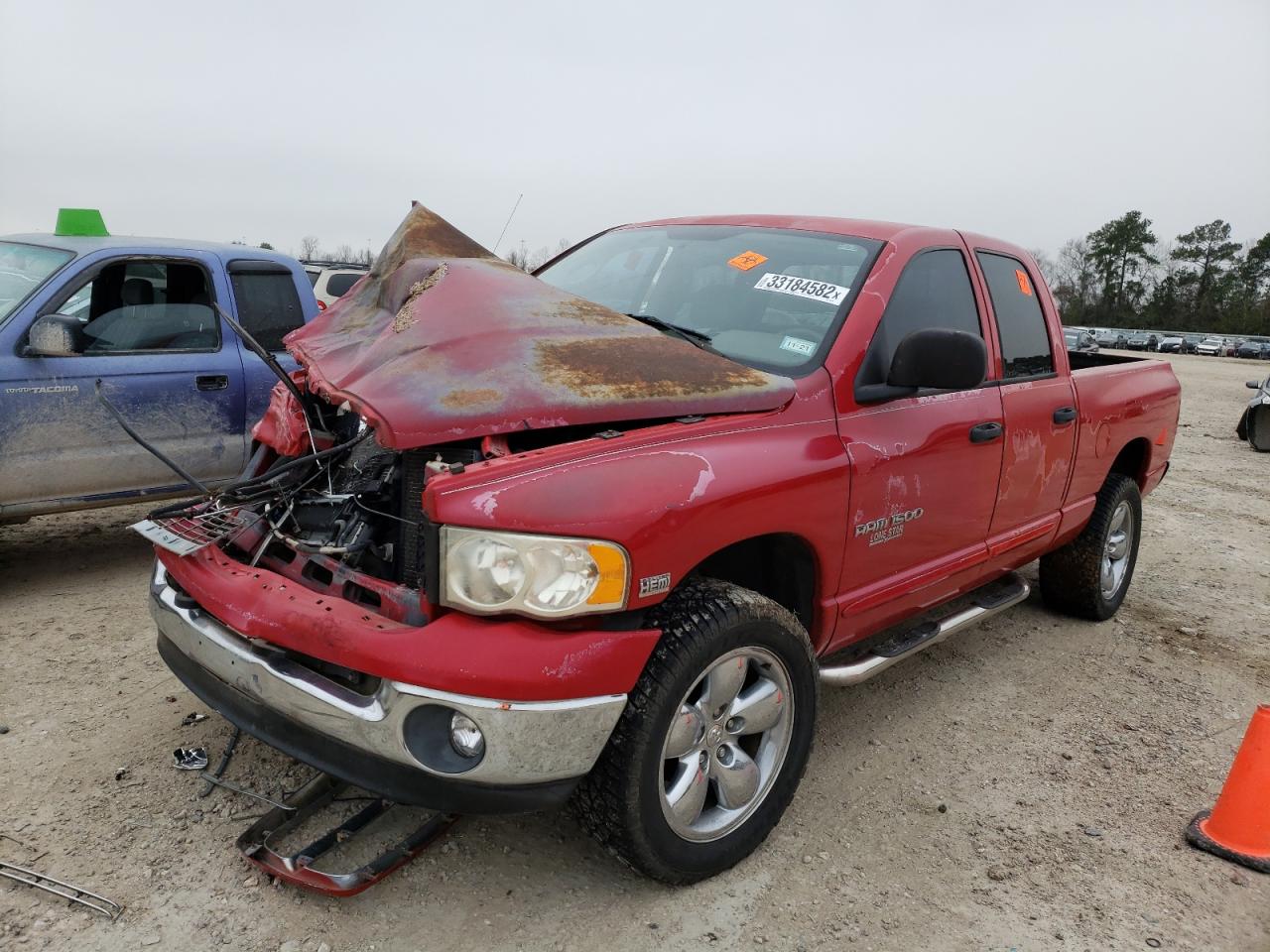 Photo 2 from auction – 2003 DODGE RAM 1500 S with VIN 1D7HU18D03S361246