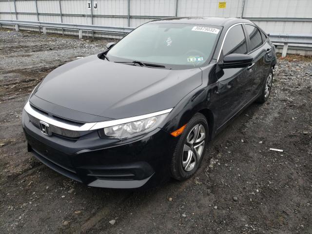 Photo 2 from auction – 2016 HONDA CIVIC LX with VIN 19XFC2F51GE235721