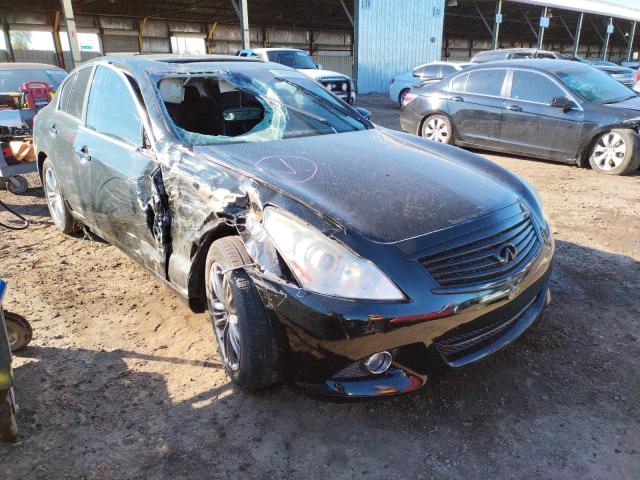 INFINITI G37 BASE 2013 with VIN JN1CV6AP0DM722485 - Photo from auction