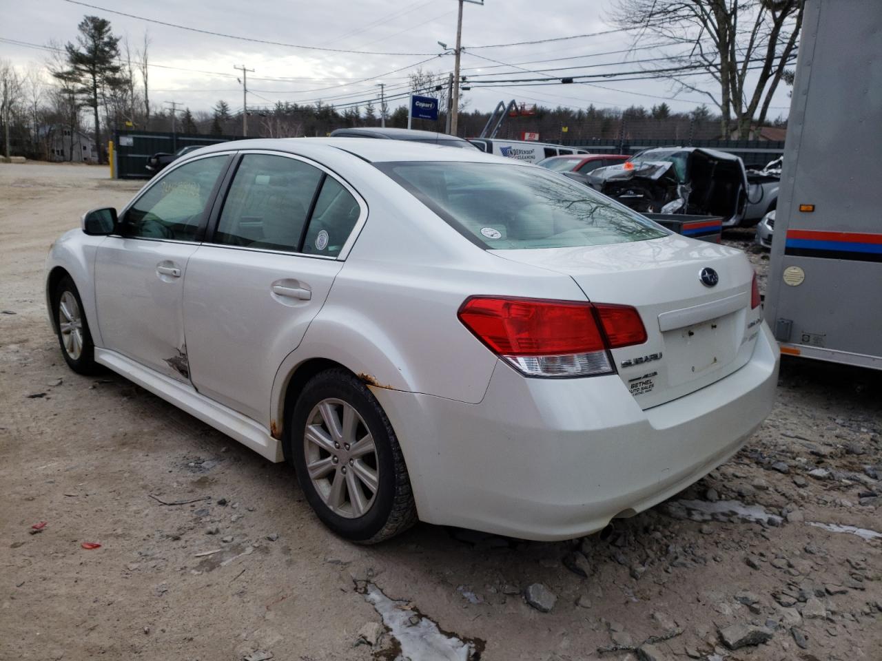 Photo 3 from auction – 2011 SUBARU LEGACY 2.5 with VIN 4S3BMBC66B3230765