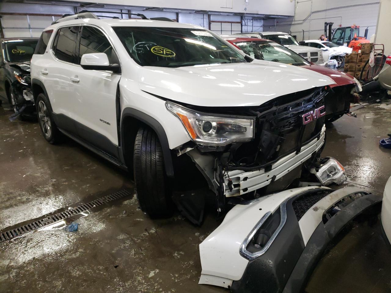 GMC ACADIA SLT 2017 with VIN 1GKKNWLS7HZ259879 - Photo from auction