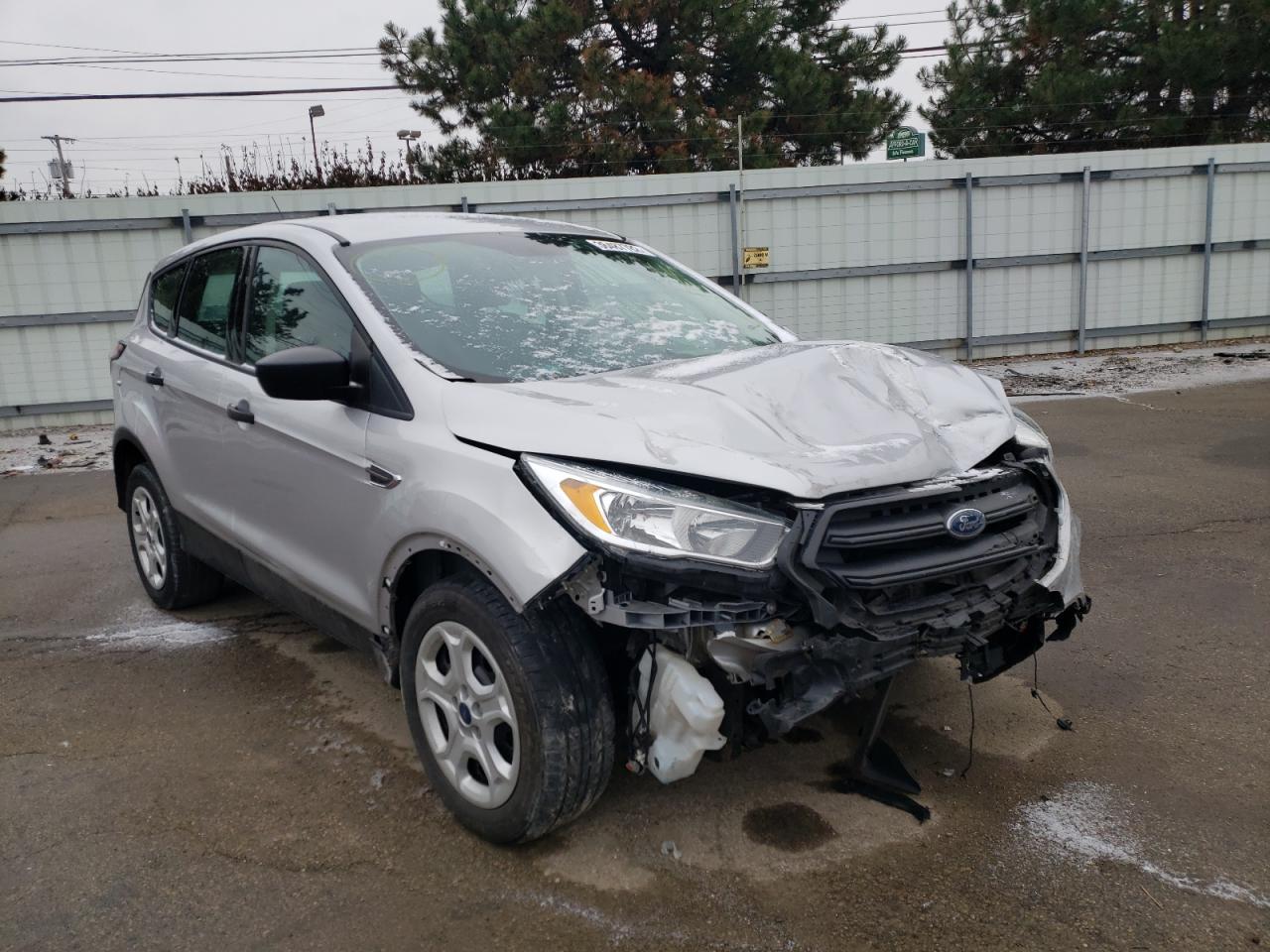 FORD ESCAPE S 2017 with VIN 1FMCU0F70HUE90347 - Photo from auction