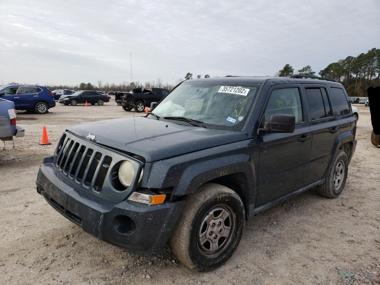 Photo 2 from auction – 2008 JEEP PATRIOT SP with VIN 1J8FT28W28D691969