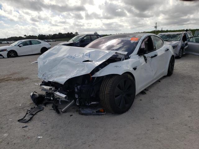 Photo 2 from auction – 2021 TESLA MODEL S with VIN 5YJSA1E54MF453674