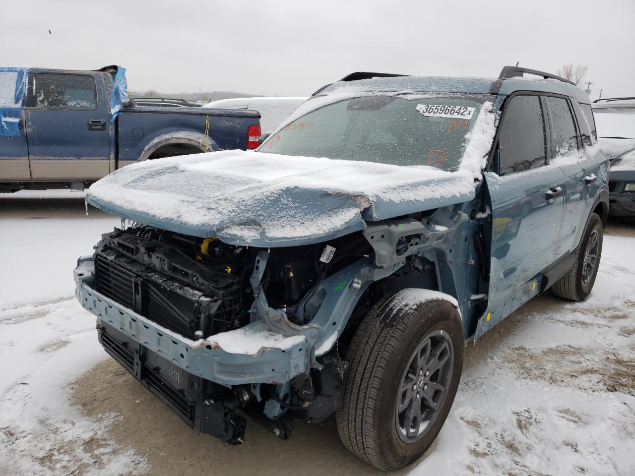 Photo 2 from auction – 2021 FORD BRONCO SPO with VIN 3FMCR9B61MRB31917