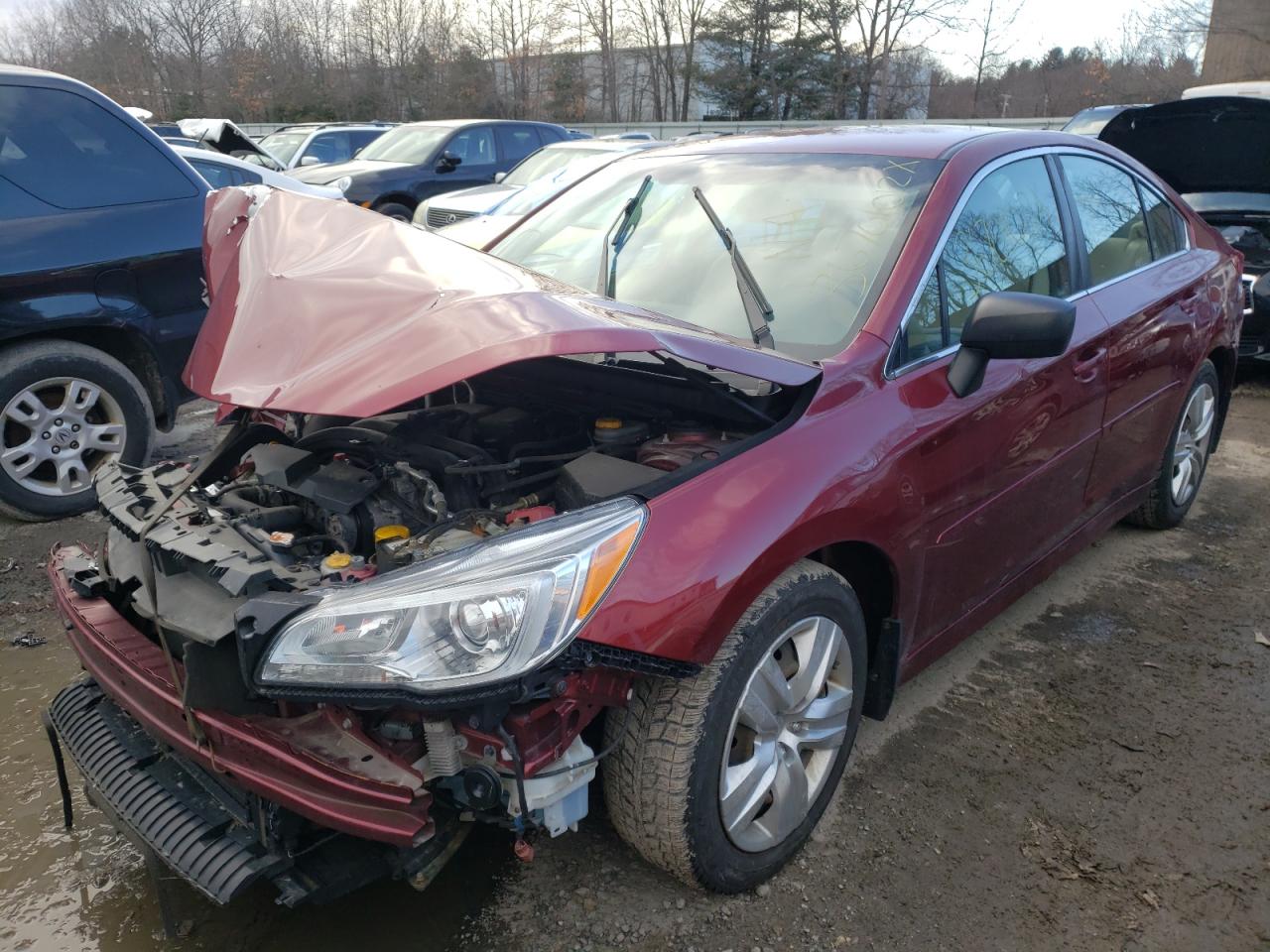 Photo 2 from auction – 2017 SUBARU LEGACY 2.5 with VIN 4S3BNAA69H3055110