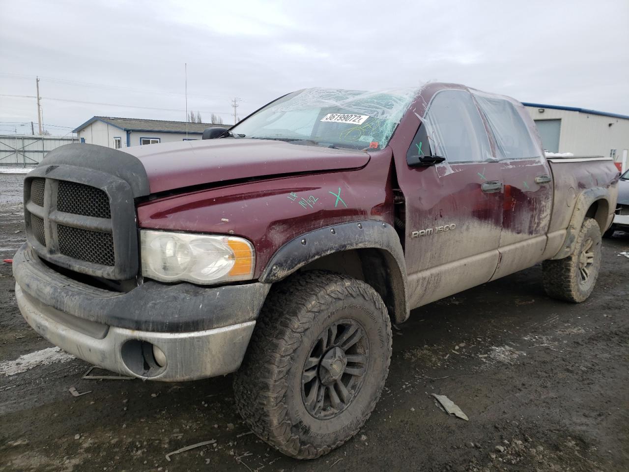 Photo 2 from auction – 2003 DODGE RAM 1500 S with VIN 1D7HU18DX3S302110