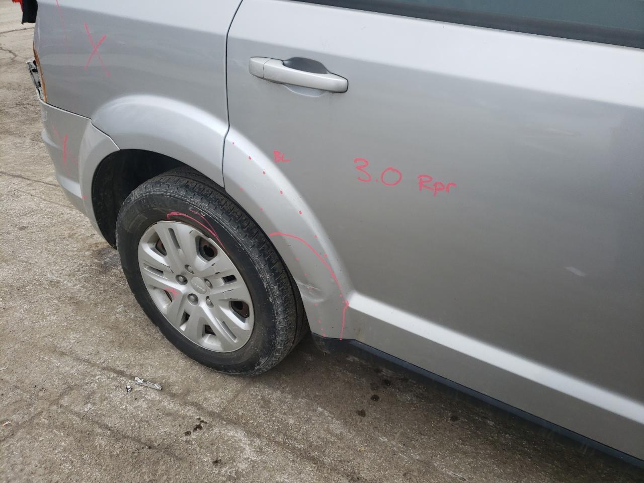 Фото 9 с аукциона – 2014 DODGE JOURNEY SE с VIN 3C4PDCAB6ET237199