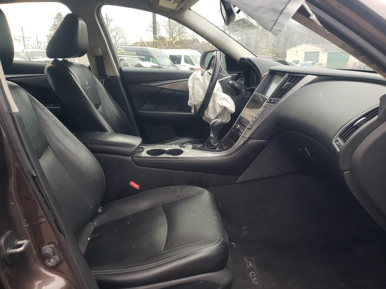 Photo 5 from auction – 2014 INFINITI Q50 BASE with VIN JN1BV7AR1EM681921