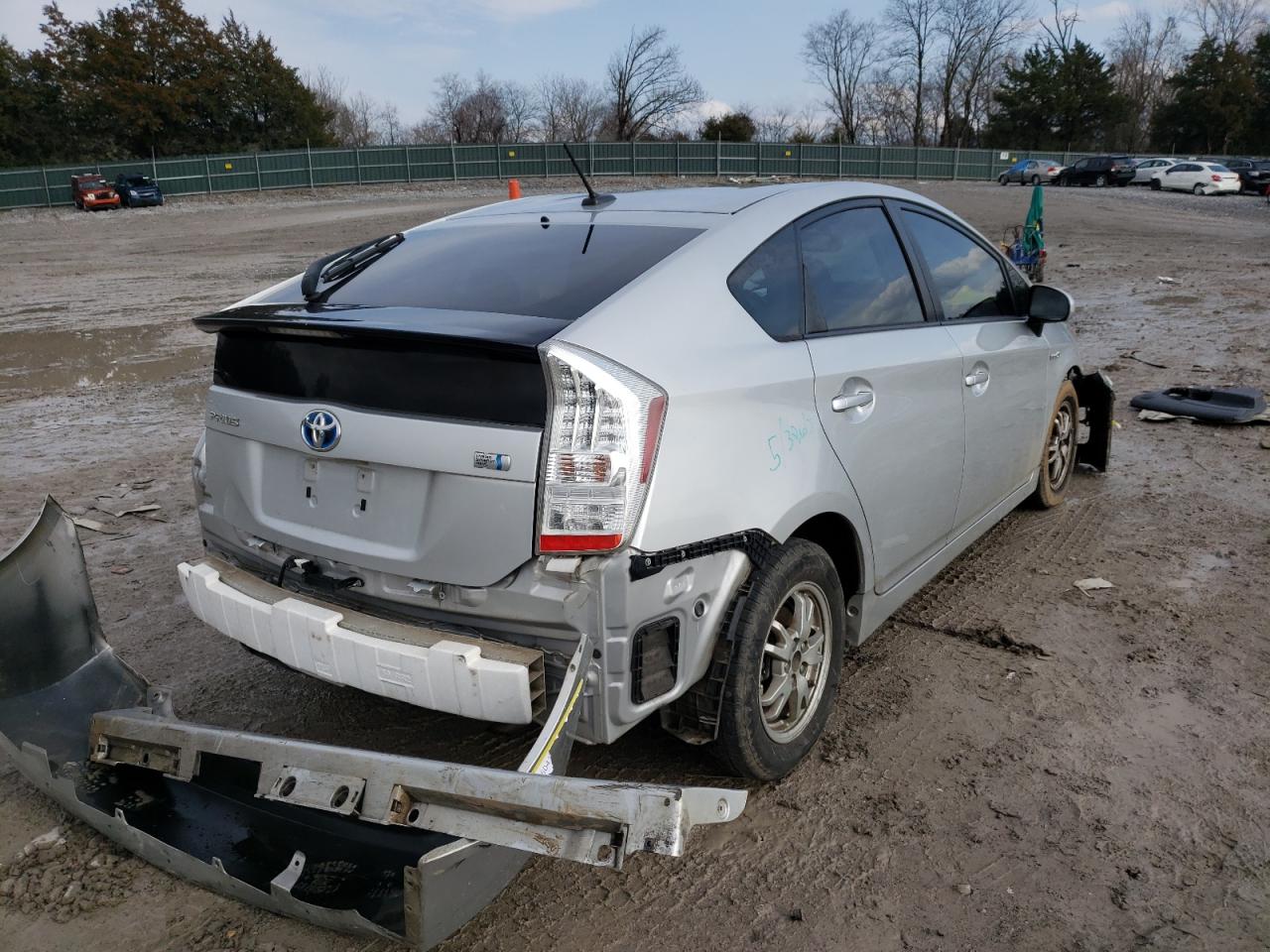 Photo 4 from auction – 2010 TOYOTA PRIUS with VIN JTDKN3DU5A0194227