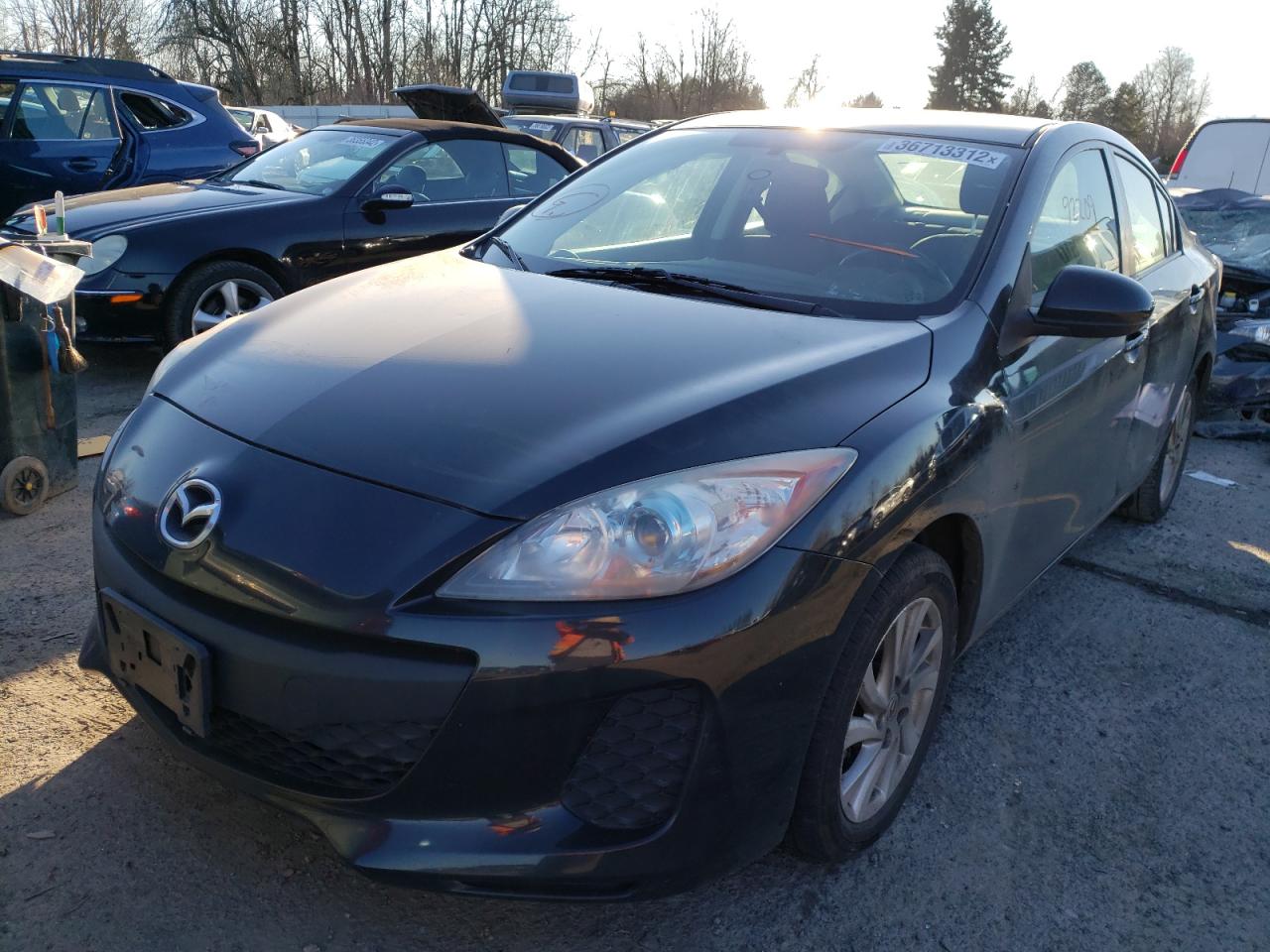 Photo 2 from auction – 2012 MAZDA 3 I with VIN JM1BL1V88C1658426