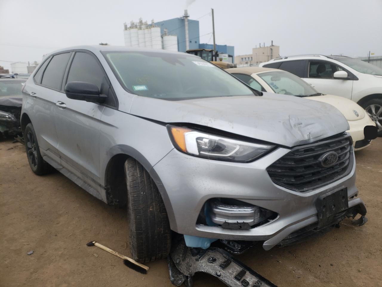 FORD EDGE SE 2022 with VIN 2FMPK4G92NBA15962 - Photo from auction