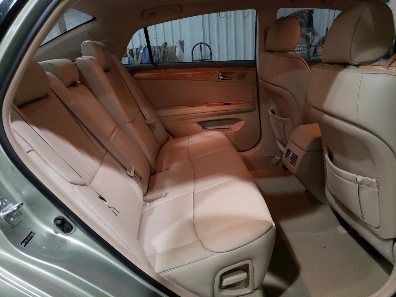 Photo 6 from auction – 2007 TOYOTA AVALON LIM with VIN 4T1BK36B57U168096