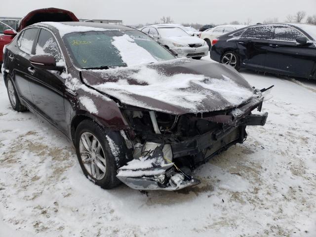 KIA OPTIMA LX 2013 with VIN 5XXGM4A7XDG210552 - Photo from auction