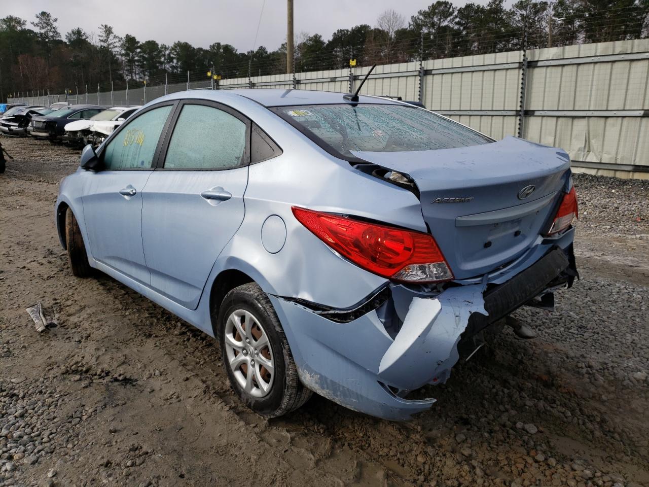 Photo 3 from auction – 2013 HYUNDAI ACCENT GLS with VIN KMHCT4AE8DU323745