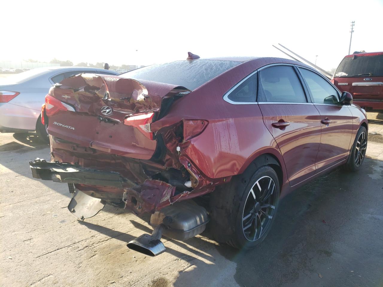 Photo 4 from auction – 2016 HYUNDAI SONATA SE with VIN 5NPE24AF3GH402621