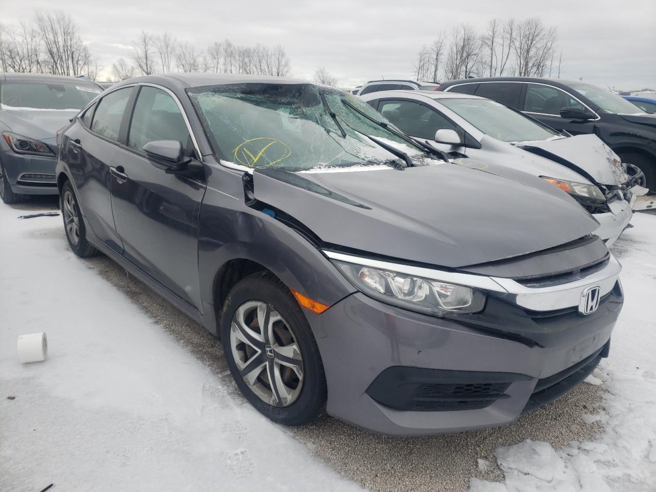 Photo 1 from auction – 2016 HONDA CIVIC LX with VIN 19XFC2F50GE051936