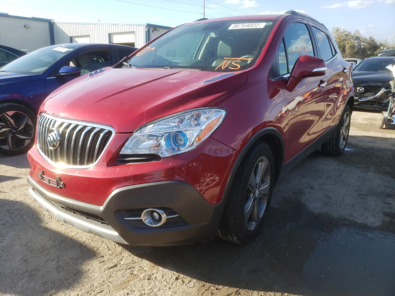 Photo 2 from auction – 2014 BUICK ENCORE CON with VIN KL4CJBSB3EB664108