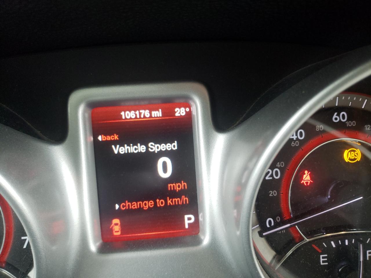 Photo 8 from auction – 2014 DODGE JOURNEY SX with VIN 3C4PDCBG0ET126772