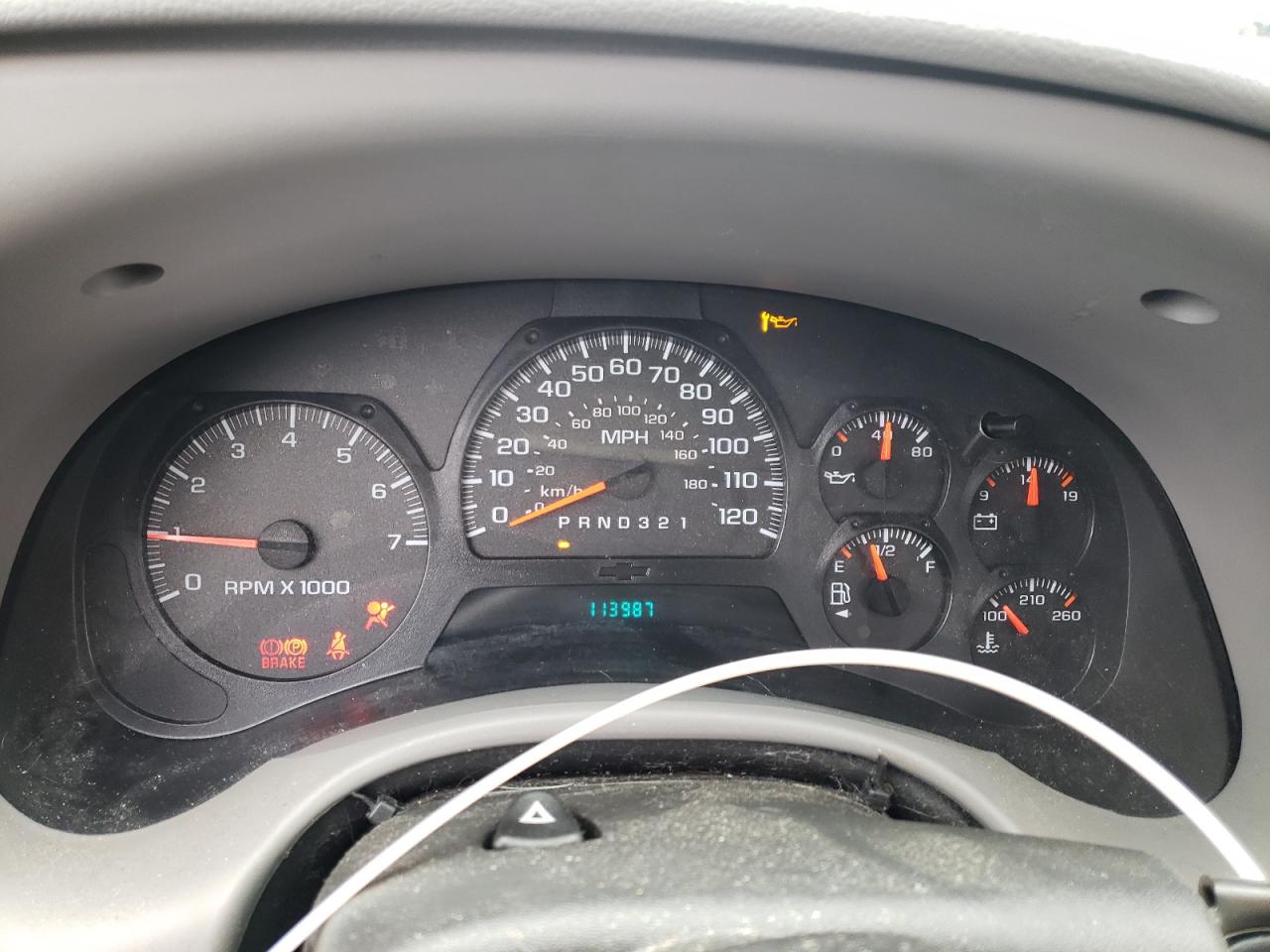 Photo 8 from auction – 2006 CHEVROLET TRAILBLAZE with VIN 1GNDT13S062298839