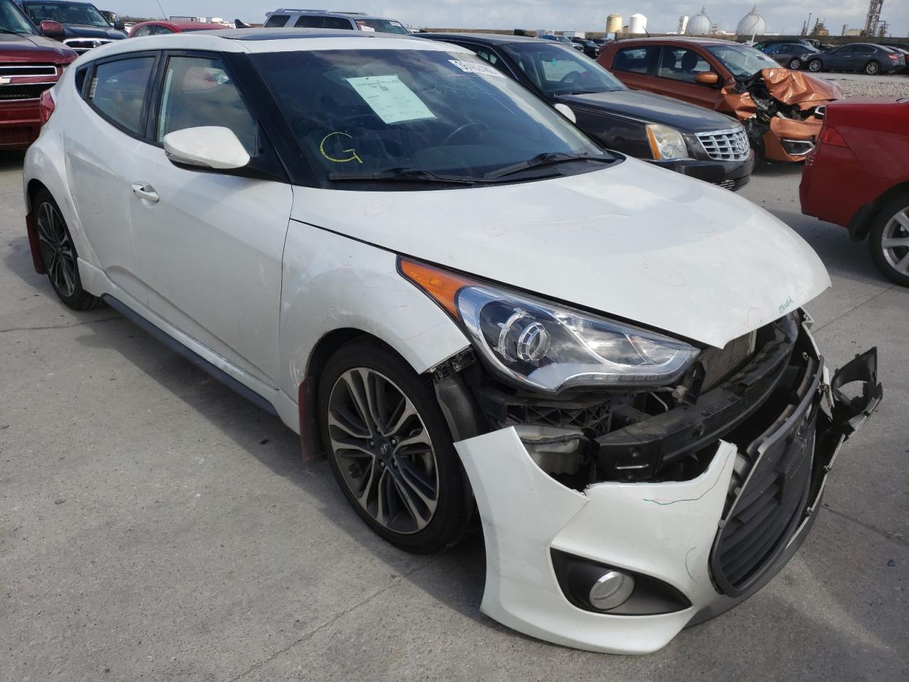 Photo 1 from auction – 2016 HYUNDAI VELOSTER T with VIN KMHTC6AE4GU283664