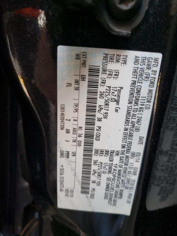 Photo 10 from auction – 2014 FORD C-MAX PREM with VIN 1FADP5CU3EL509827