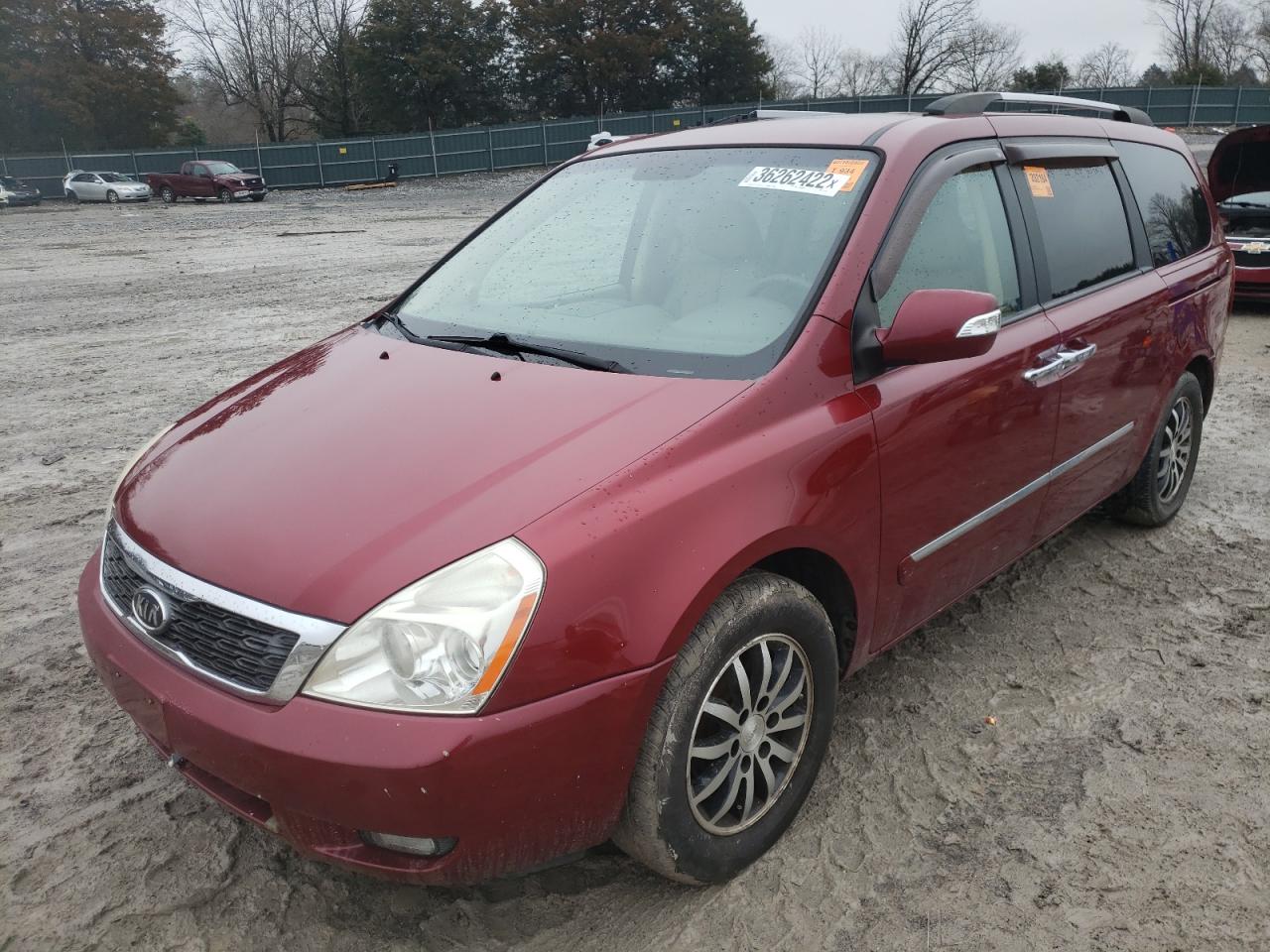 Photo 2 from auction – 2011 KIA SEDONA EX with VIN KNDMH4C72B6377312