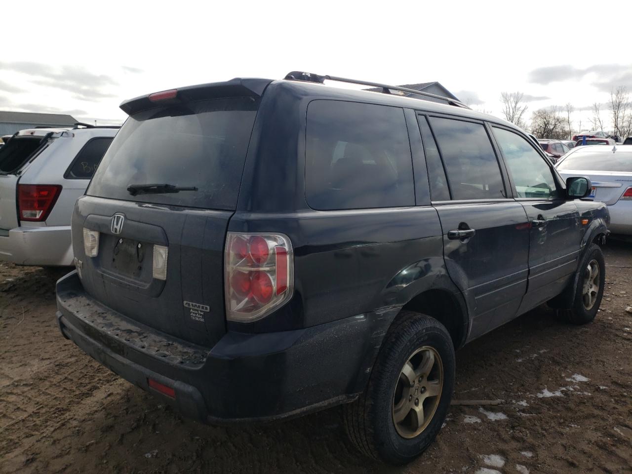 Photo 4 from auction – 2008 HONDA PILOT EXL with VIN 5FNYF18548B050954