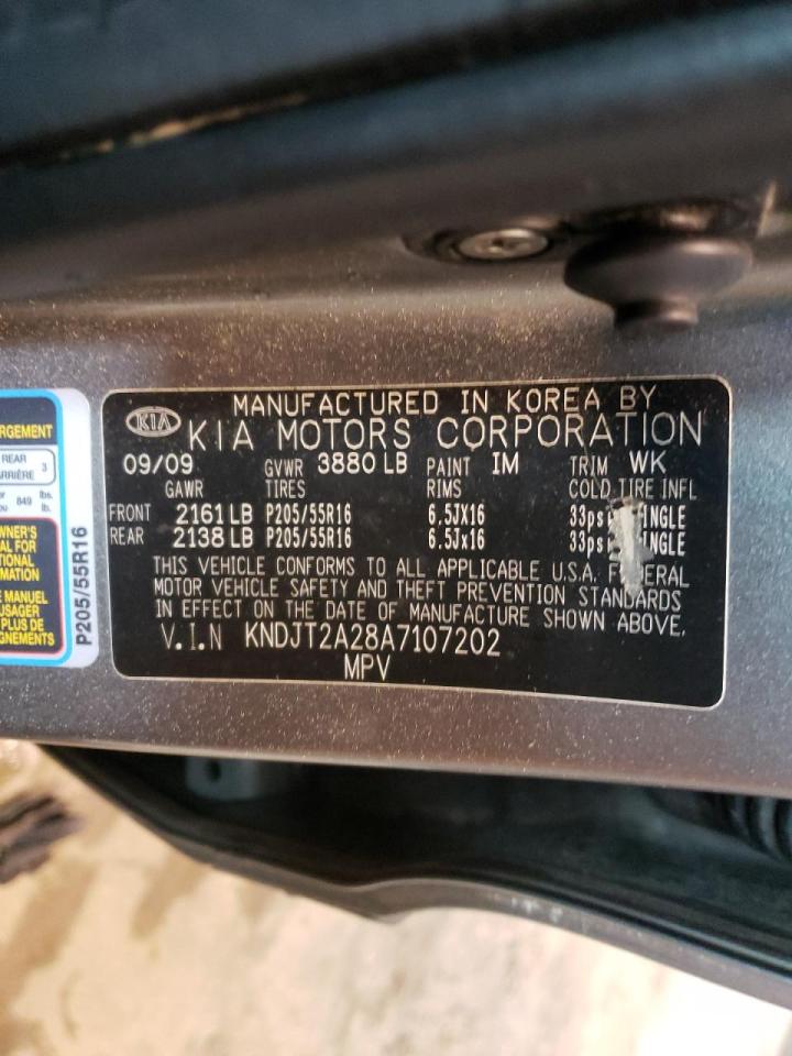 Photo 10 from auction – 2010 KIA SOUL + with VIN KNDJT2A28A7107202