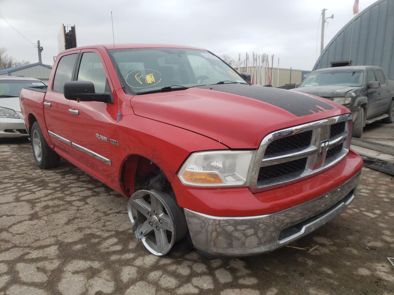 DODGE RAM 1500 2009 with VIN 1D3HV13T79J519075 - Photo from auction