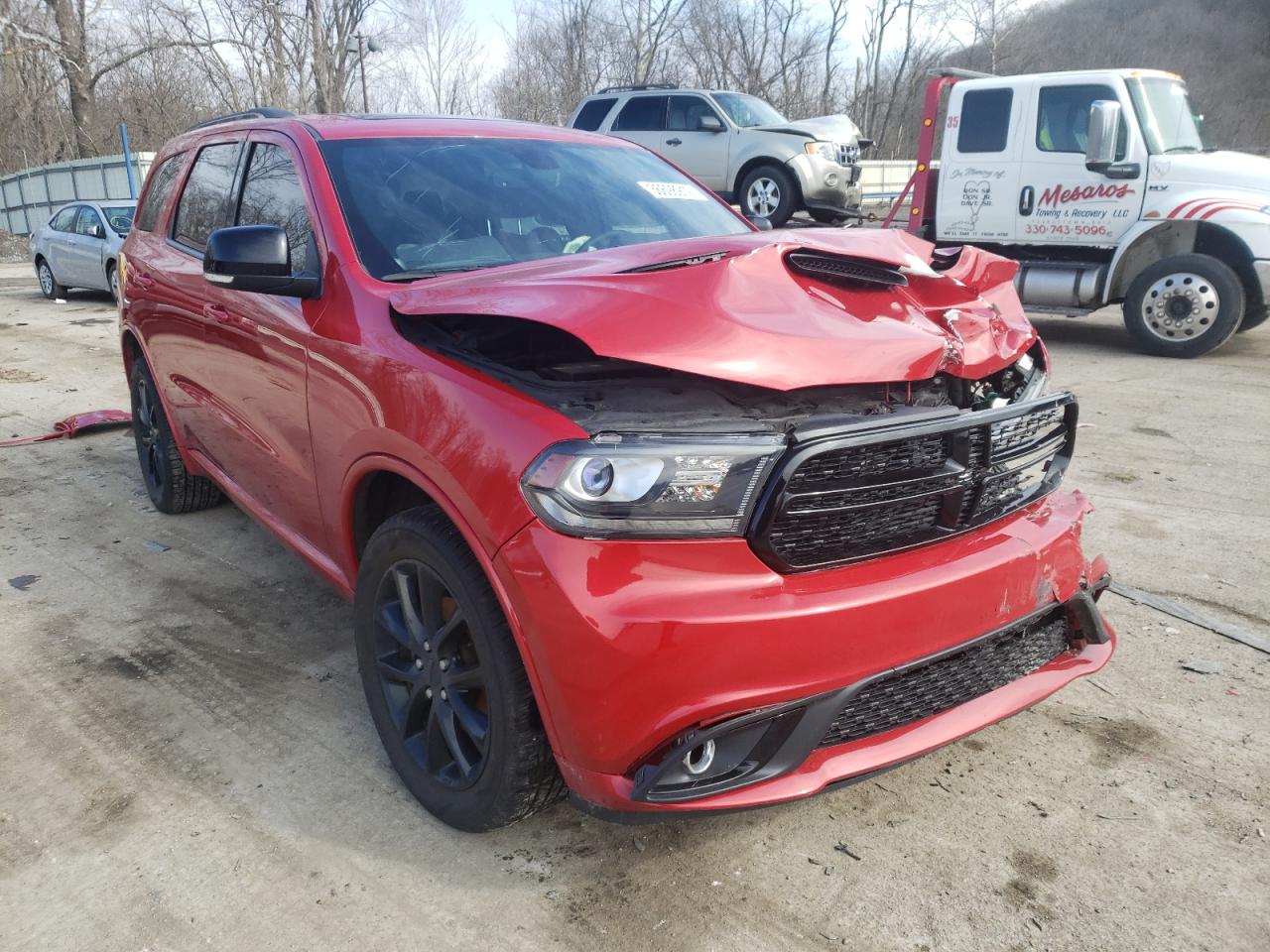 DODGE DURANGO GT 2018 with VIN 1C4RDJDG0JC385813 - Photo from auction